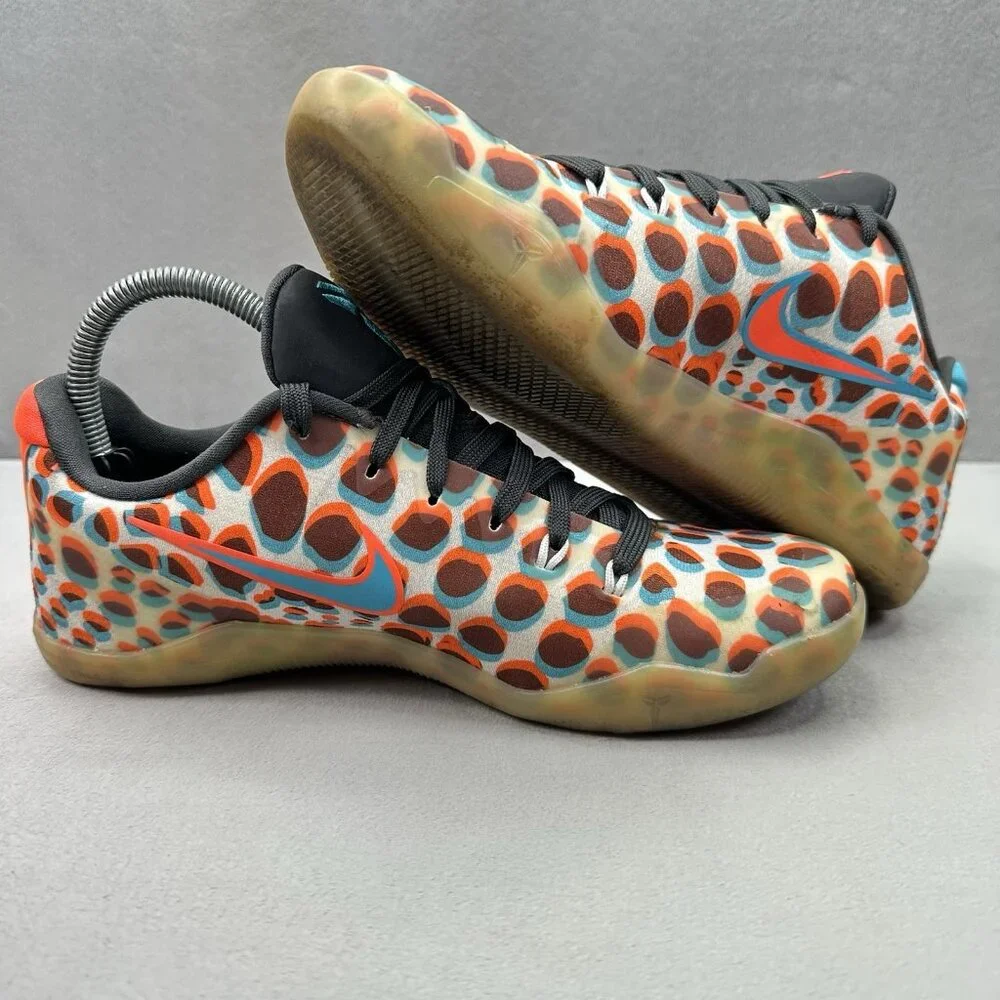 Mens 7 / Womens 8.5 Nike Kobe 11 Elite Low‎ 3D Basketball Shoes Black Mamba